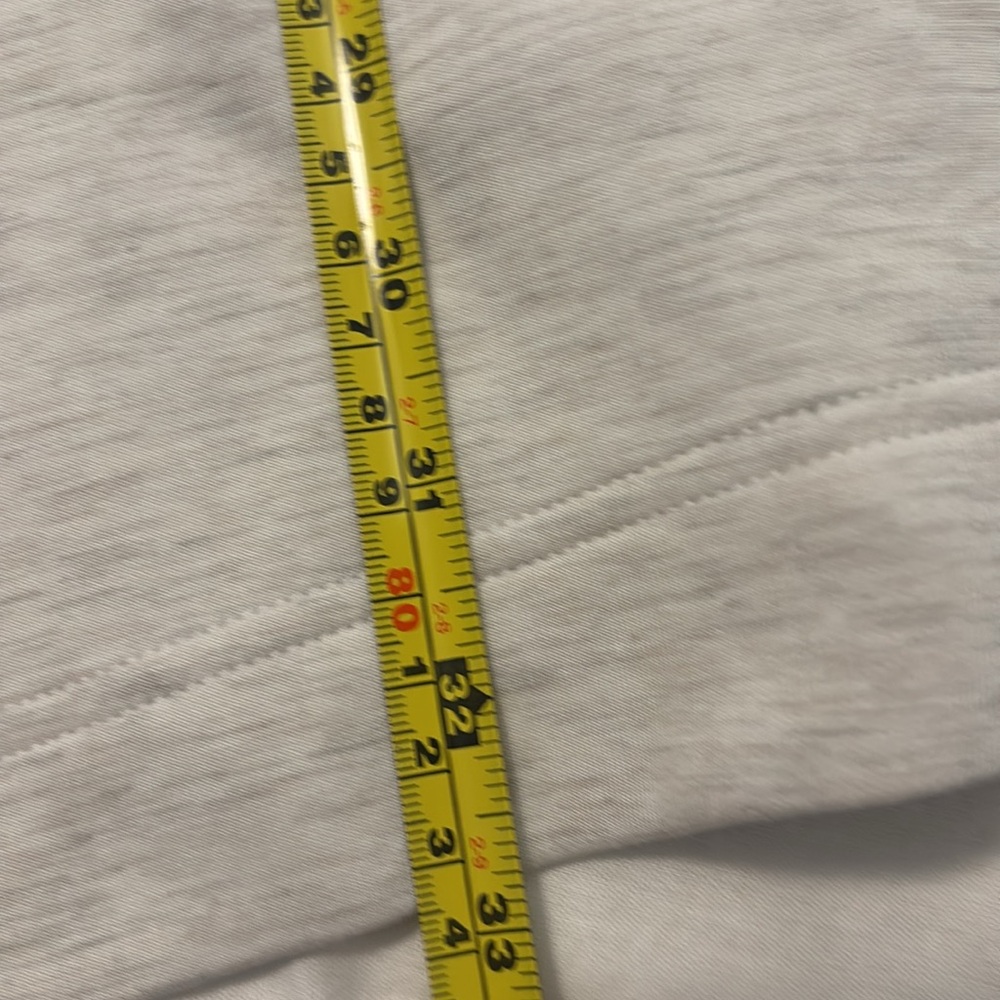 Varley Light Gray Anset wrap jacket SZ XL button closure super soft athleisure - Picture 11 of 16